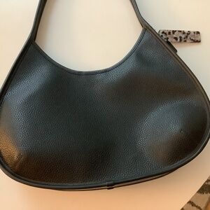 Coach Large Ergo Bag In Pebbled Coachtopia Leather, Black